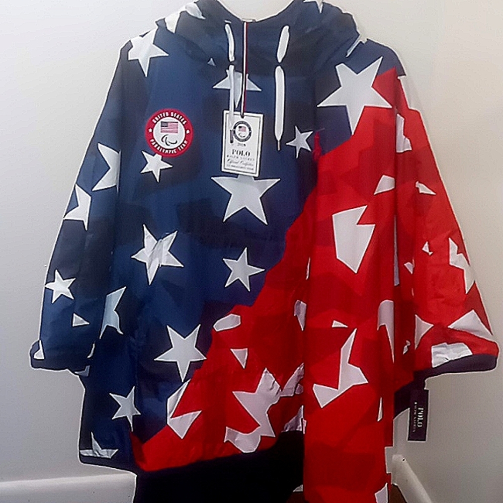 Polo Ralph Lauren Olympic Team Usa Poncho NEW WITH TAGS